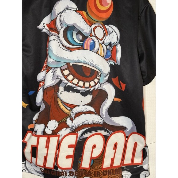 SANSYAS Graphic Lion T-shirt size M - Picture 4 of 5